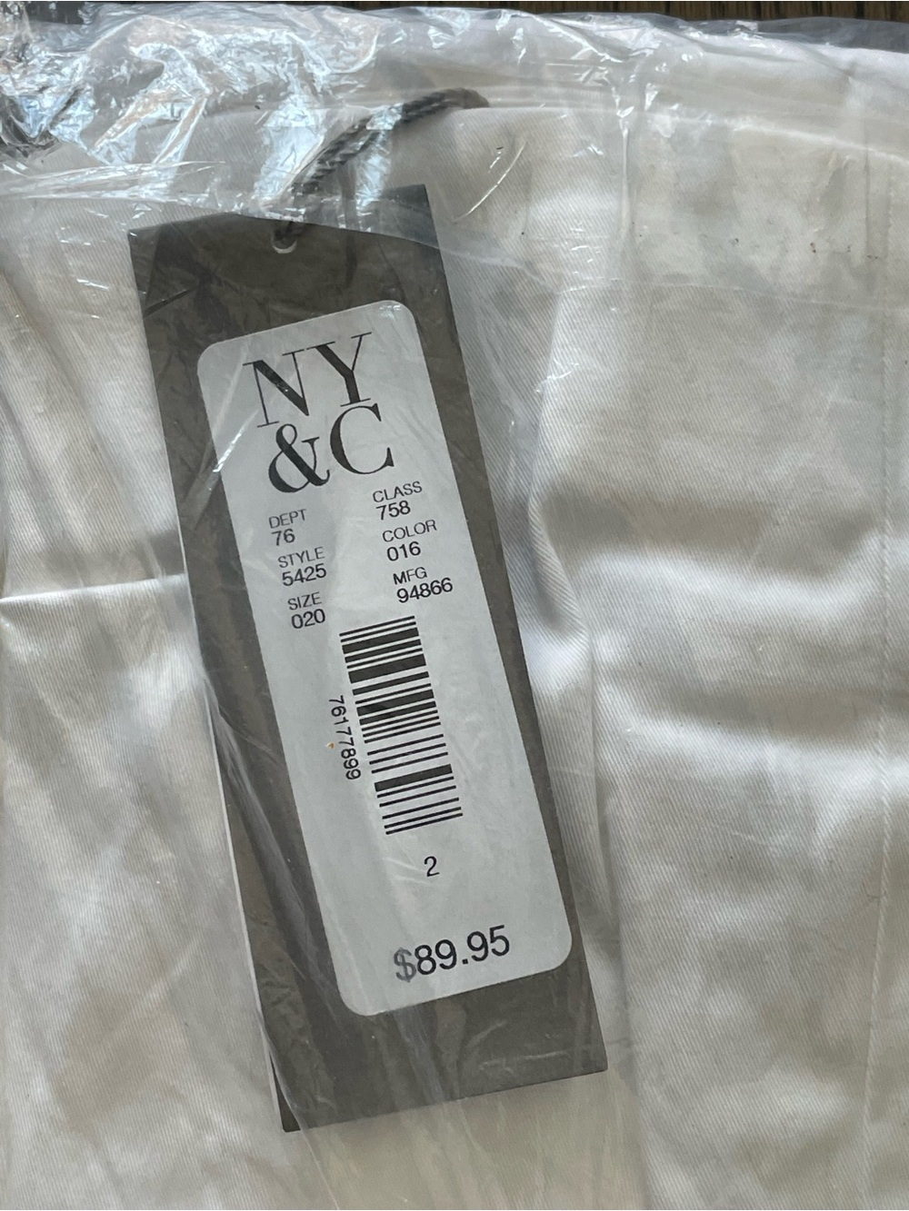 NY & Co. Eva Mendes Strapless Midi Dress - Picture 5 of 5